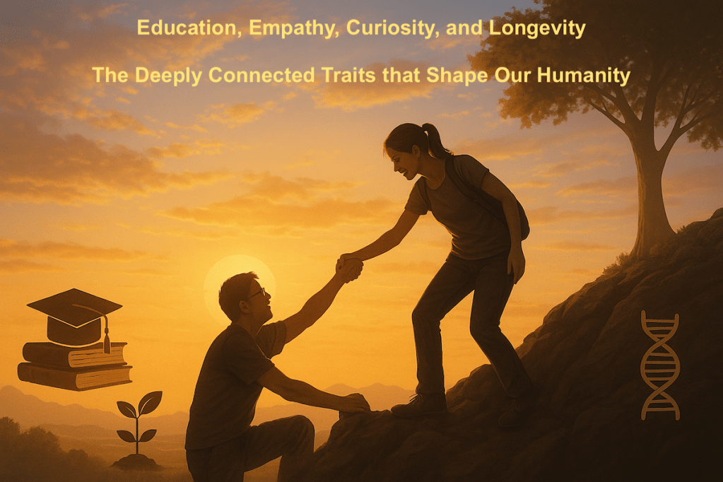 Education, Empathy, Curiosity, and Longevity - The Deeply Connected Traits that Shape Our Humanity